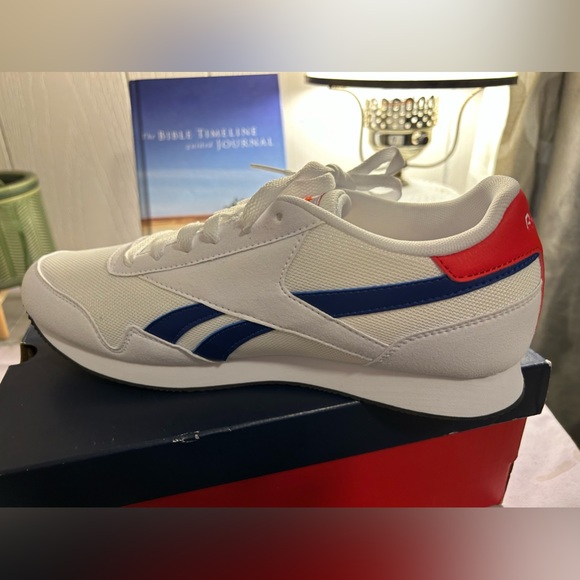 BNIB WOMENS SIZE 9 Reebok Orange & Blue - Picture 2 of 4